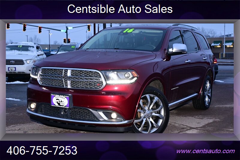 2016 Dodge Durango Citadel Anodized Pla  