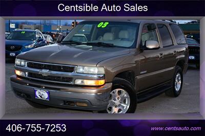 2003 Chevrolet Tahoe LT   - Photo 1 - Kalispell, MT 59901