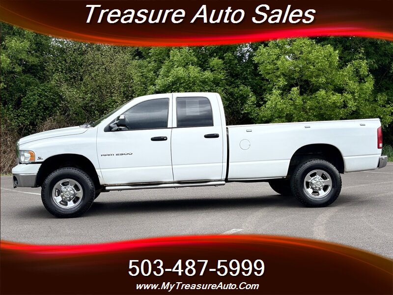 2004 Dodge Ram 2500 ST Pickup Truck !  Long Bed , 4X4