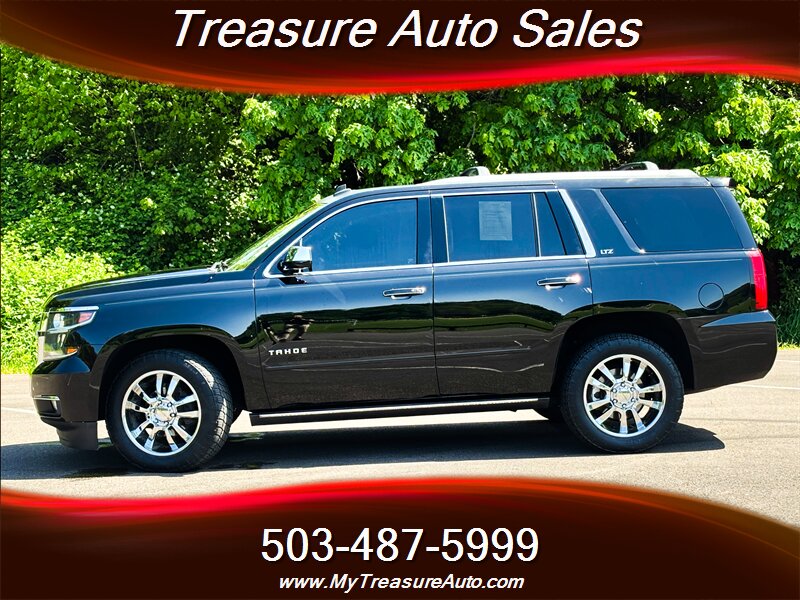 2015 Chevrolet Tahoe LTZ  SUV , 4x4 , 3rd row seats , DVD , Nav … etc …
