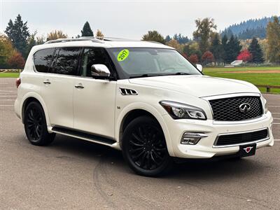 2017 INFINITI QX80 Limited , 4X4 , 3rd row, Theater pckg  Fully Loaded ! - Photo 8 - Gladstone, OR 97027