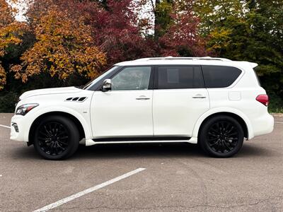 2017 INFINITI QX80 Limited , 4X4 , 3rd row, Theater pckg  Fully Loaded ! - Photo 2 - Gladstone, OR 97027