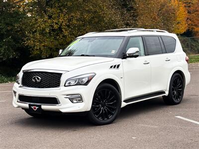 2017 INFINITI QX80 Limited , 4X4 , 3rd row, Theater pckg  Fully Loaded ! - Photo 25 - Gladstone, OR 97027