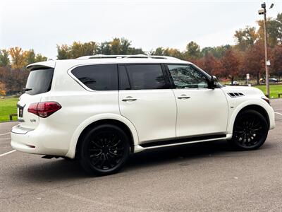 2017 INFINITI QX80 Limited , 4X4 , 3rd row, Theater pckg  Fully Loaded ! - Photo 6 - Gladstone, OR 97027