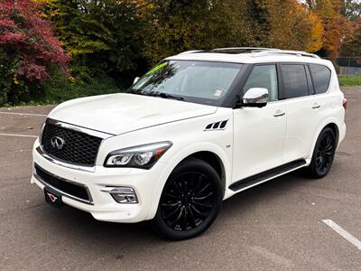 2017 INFINITI QX80 Limited , 4X4 , 3rd row, Theater pckg  Fully Loaded ! - Photo 28 - Gladstone, OR 97027