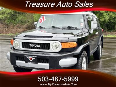 2007 Toyota FJ Cruiser 6 Speed Manual Transmission !  4X4 ! Clean title SUV