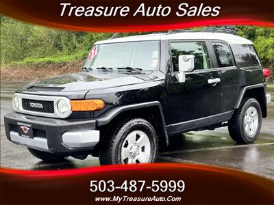 2007 Toyota FJ Cruiser 6 Speed Manual Transmission !  4X4 ! Clean title SUV