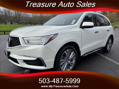 2018 Acura MDX SH-AWD w/Tech Package !  1 OWNER ! SUV