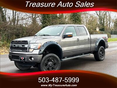 2012 Ford F-150 FX4, Leather , Loaded ,Low Miles  lifted Truck !