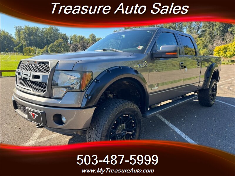 2012 Ford F-150 FX4, Leather , Loaded ,Low Miles  lifted Truck ! - Photo 1 - Gladstone, OR 97027