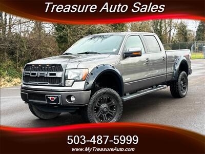 2012 Ford F-150 FX4, Leather , Loaded ,Low Miles  lifted Truck !