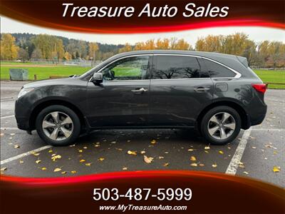 2015 Acura MDX SH-AWD SUV  3RD ROW SEATS , CLEAN TITLE !