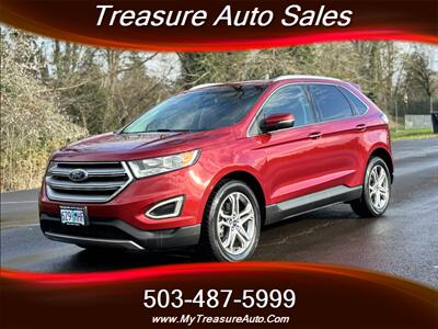 2015 Ford Edge Titanium SUV ! AWD !  Fully Loaded ! Clean title SUV
