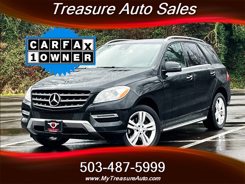 2015 Mercedes-Benz ML 350 4MATIC , SUV , Black on Black !  1 OWNER ! - Photo 1 - Gladstone, OR 97027