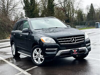 2015 Mercedes-Benz ML 350 4MATIC , SUV , Black on Black !  1 OWNER ! - Photo 9 - Gladstone, OR 97027