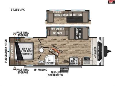 2025 VENTURE RV SPORTTREK 251VFK   - Photo 2 - Waco, TX 76712