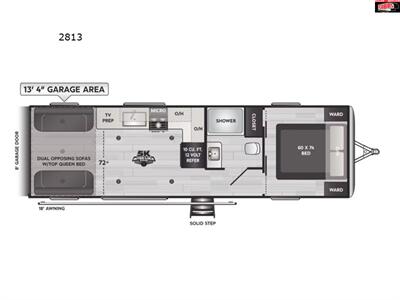 2025 KEYSTONE RV IMPACT 2813  