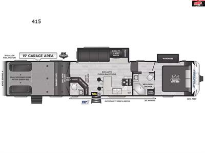 2025 KEYSTONE RV IMPACT 415  