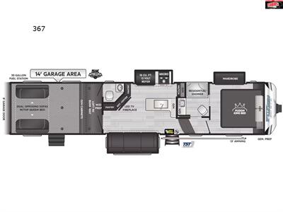 2025 KEYSTONE RV IMPACT 367  