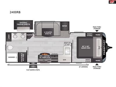 2023 KEYSTONE RV PASSPORT GT 2400RB  