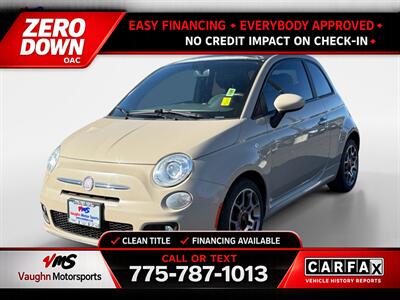 2012 FIAT 500 Sport Hatchback