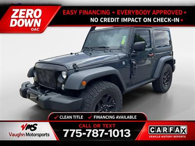 2017 Jeep Wrangler Willys Wheeler SUV