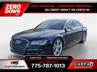 2013 Audi S8 4.0T quattro Sedan