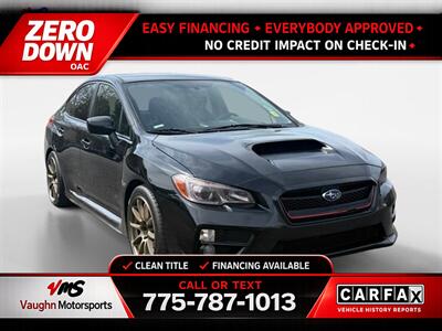 2016 Subaru WRX Premium Sedan