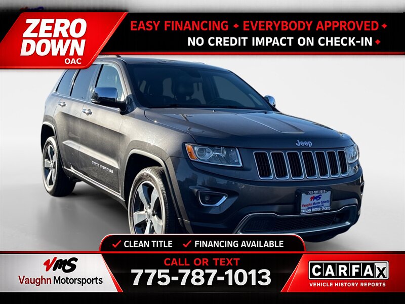 2016 Jeep Grand Cherokee Limited   - Photo 1 - Reno, NV 89502