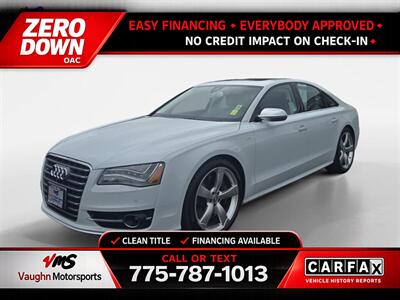 2014 Audi S8 4.0T quattro Sedan