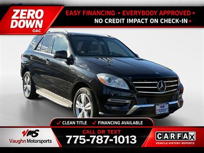2014 Mercedes-Benz ML 350 4MATIC SUV
