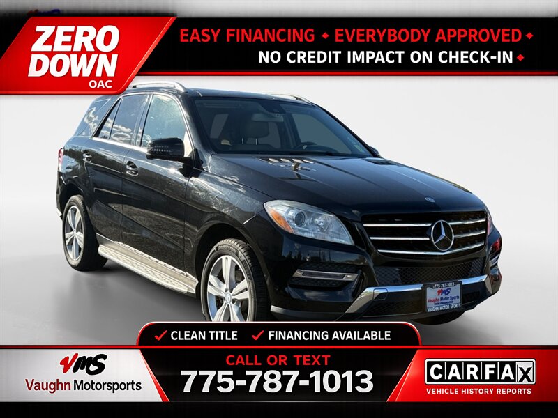 2014 Mercedes-Benz ML 350 4MATIC   - Photo 1 - Reno, NV 89502