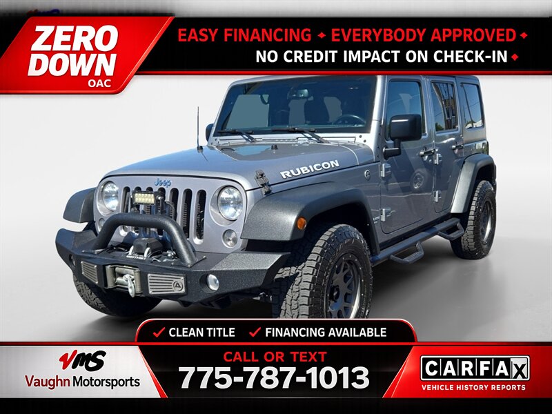 2016 Jeep Wrangler Unlimited Rubicon   - Photo 1 - Reno, NV 89502