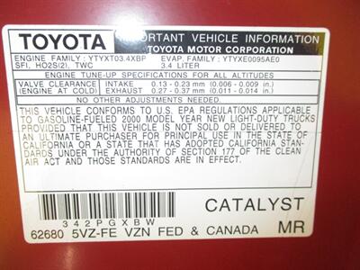 2000 Toyota Tacoma SR5 V6   - Photo 43 - Seattle, WA 98103