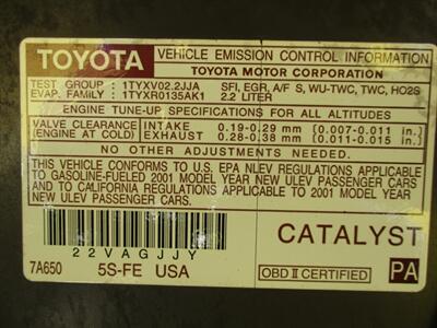 2001 Toyota Camry CE   - Photo 19 - Seattle, WA 98103