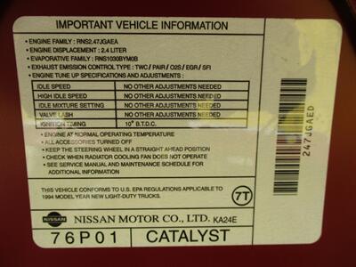 1994 Nissan Truck XE   - Photo 20 - Seattle, WA 98103