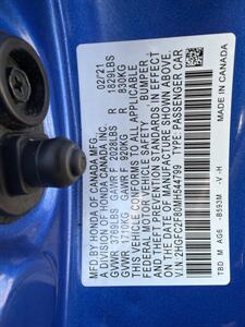 2021 Honda Civic Sport   - Photo 38 - Escondido, CA 92029