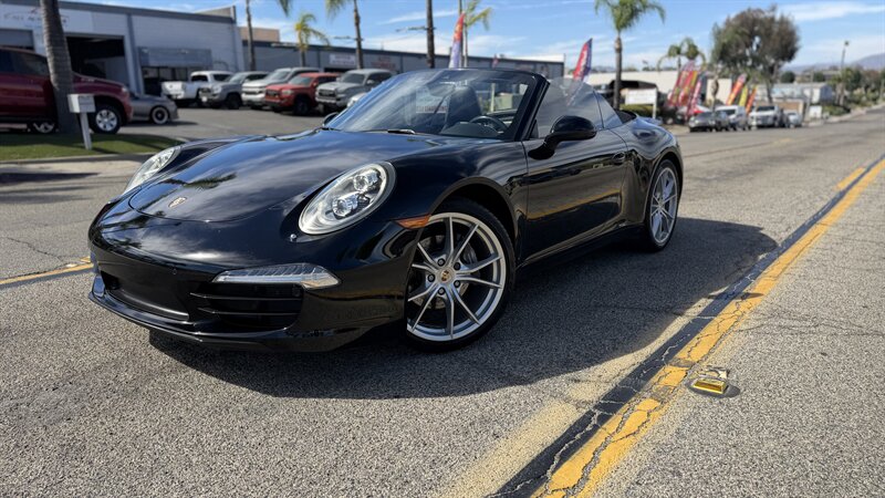  2016 Porsche 911 Carrera Black Edition Cabriolet RWD   
