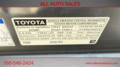 2018 Toyota Camry XLE - Photo 33 - Escondido, CA 92029