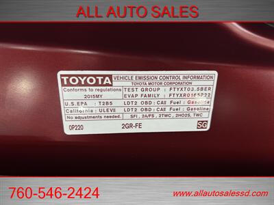 2015 Toyota Sienna LE 8-Passenger   - Photo 41 - Escondido, CA 92029