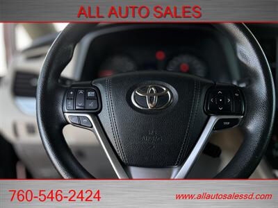 2015 Toyota Sienna LE 8-Passenger   - Photo 11 - Escondido, CA 92029