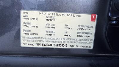 2016 Tesla Model S 70D   - Photo 36 - Escondido, CA 92029