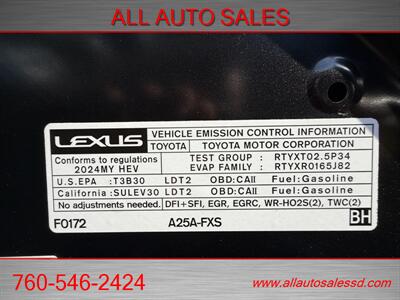 2024 Lexus NX 350h Luxury   - Photo 43 - Escondido, CA 92029