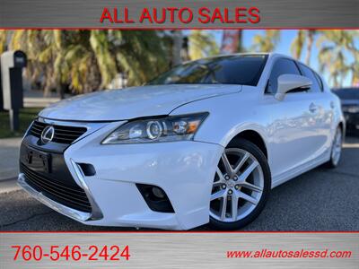 2016 Lexus CT 200h   - Photo 1 - Escondido, CA 92029