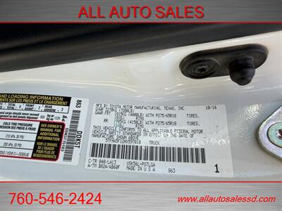 2017 Toyota Tundra Limited - Photo 45 - Escondido, CA 92029