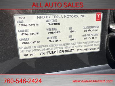 2015 Tesla Model S 70   - Photo 32 - Escondido, CA 92029