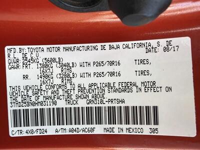 2017 Toyota Tacoma TRD Off-Road   - Photo 28 - Escondido, CA 92029