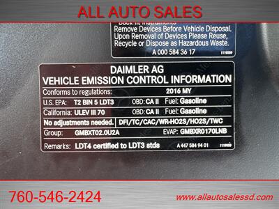 2016 Mercedes-Benz Metris Passenger   - Photo 26 - Escondido, CA 92029