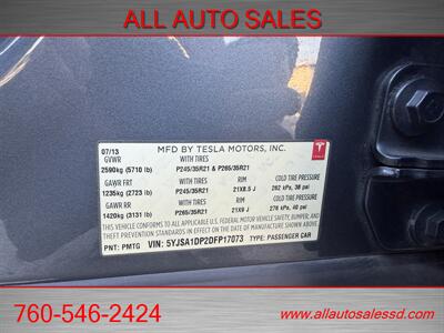 2013 Tesla Model S Performance   - Photo 33 - Escondido, CA 92029