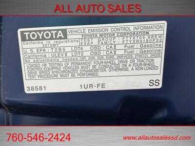 2015 Toyota Tundra SR5   - Photo 28 - Escondido, CA 92029